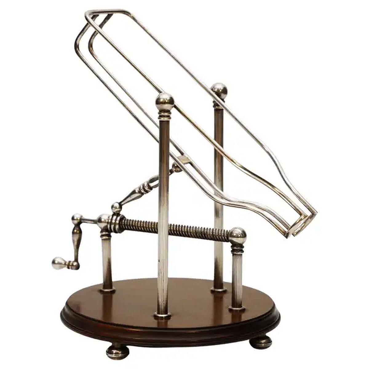 Vintage Port Decanting Cradle or Wine Bottle Pourer from England Antique Swan